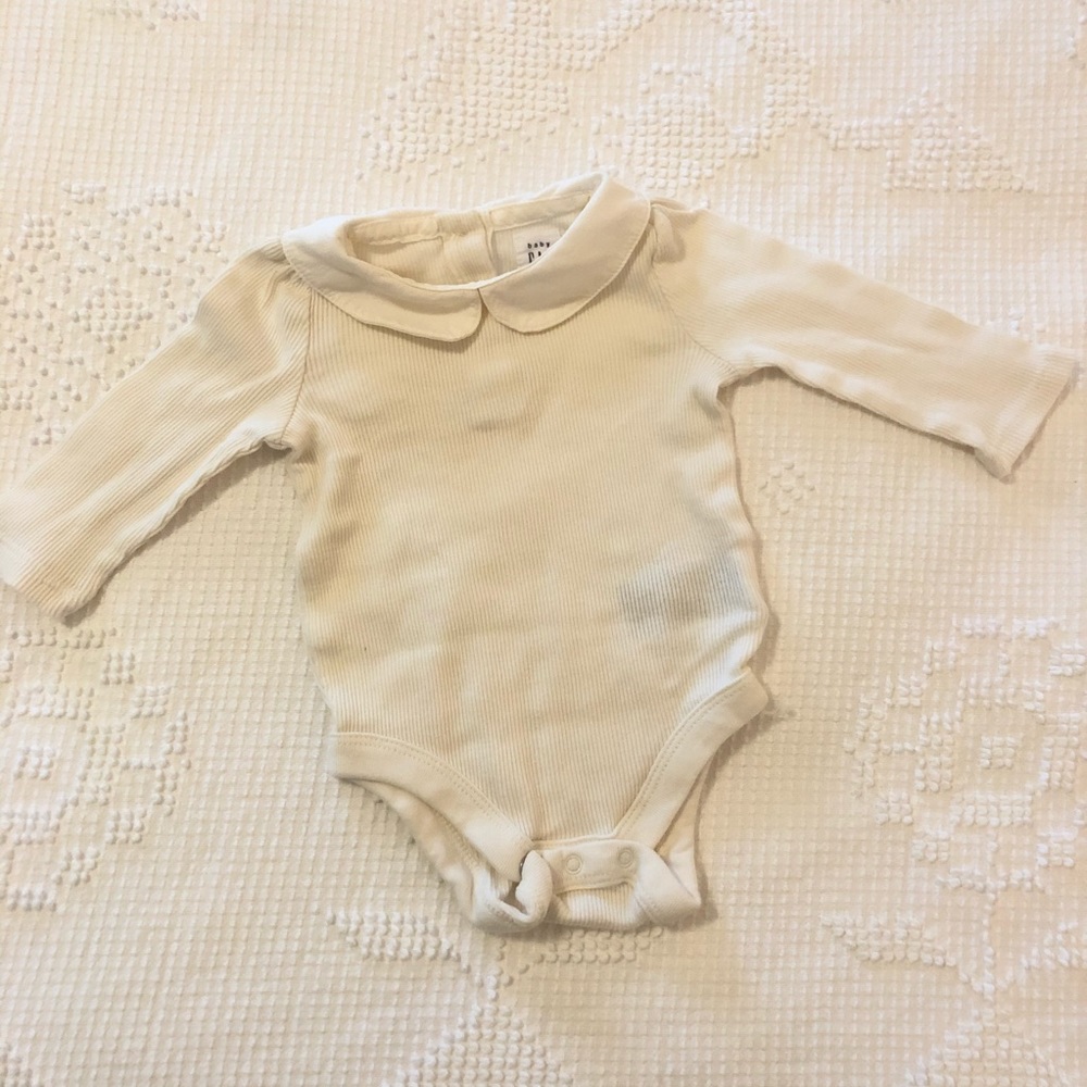 Gap Ribbed Peter Pan Onesie